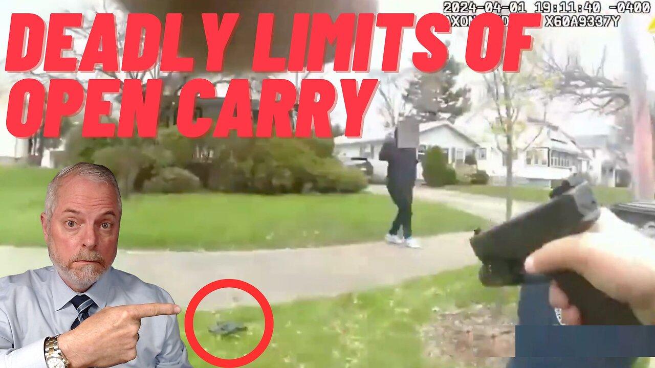 VIDEO! The Deadly Limits on Open Carry!