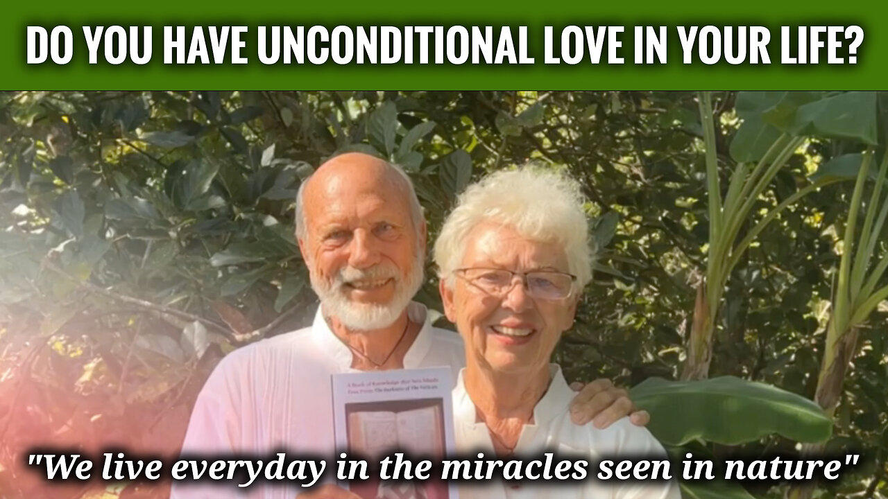 UNCONDITIONAL LOVE! Miracles happen in the reality of nature.