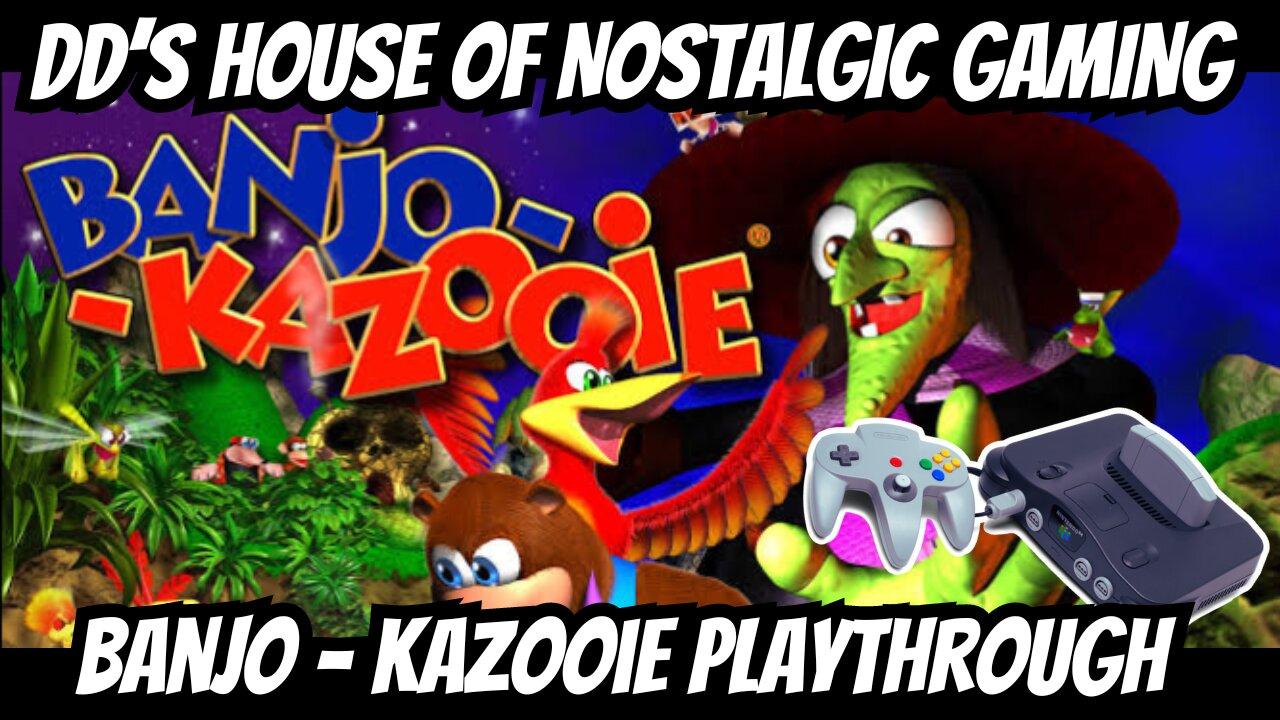 Banjo-Kazooie Live Playthrough | N64 | DD's House Of Nostalgic Gaming