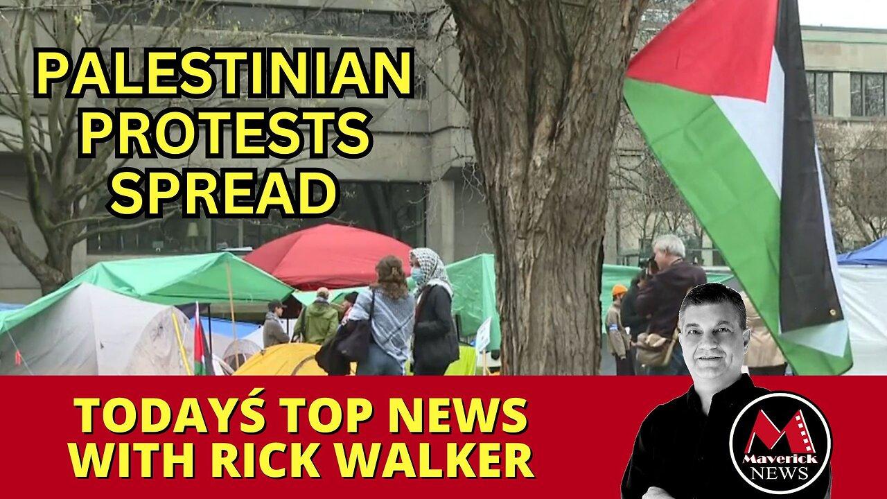 Pro Palestinian Protests Spread To Canadian Campuses | Maverick News Top Stories