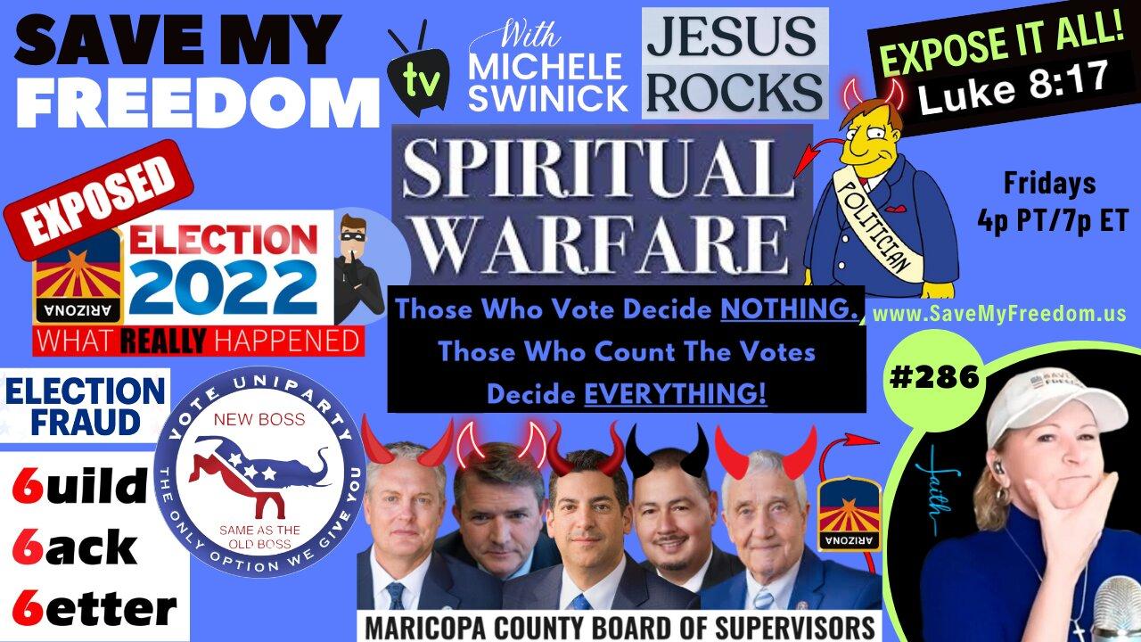 Maricopa County Is The Epicenter Of Evil In The Spiritual Battle & Election Fraud. It All Starts With The Board Of Superviso