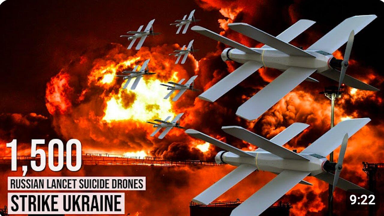 1,500 Russian Lancet drones already used for attack targets in Ukraine