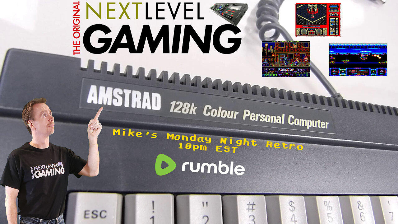 NLG's Monday Night Retro:   The Games of the Amstrad CPC!!