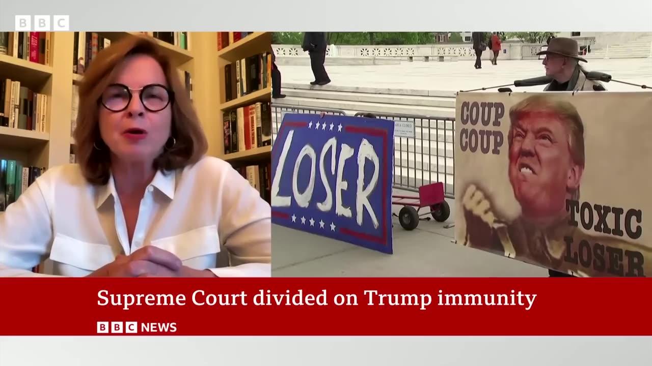 US superme court hears president trump immunity case