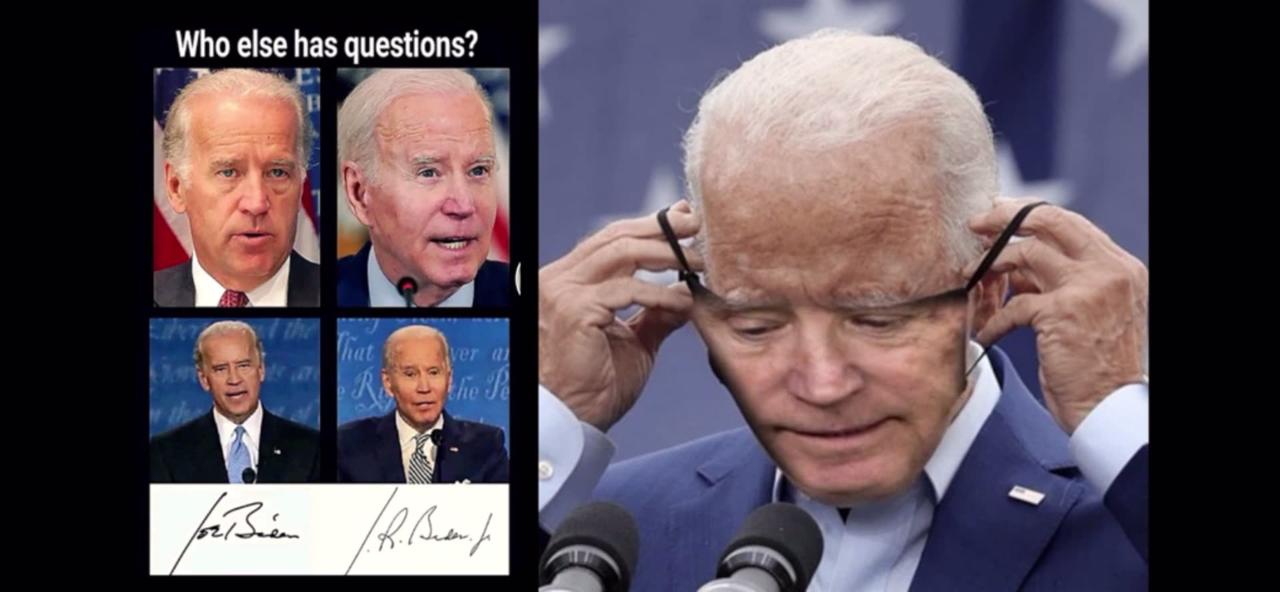 Will the real Joe Biden please stand up - “Oh, he might be dead”