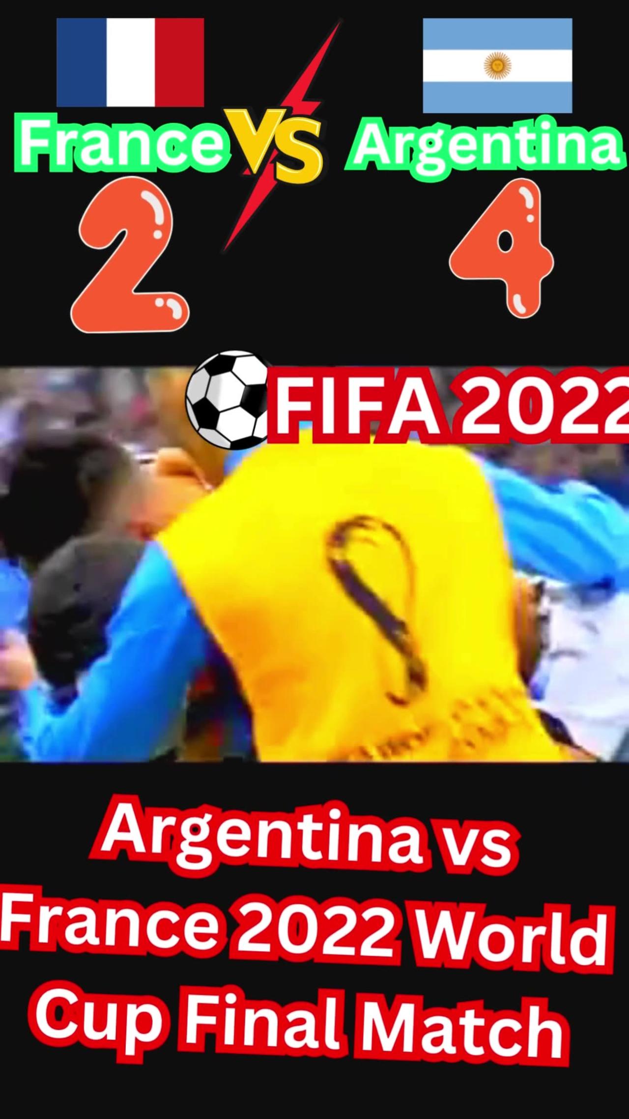 Argentina vs France 2022 World Cup Final Match #shorts  #viralvideo #trending #fifa