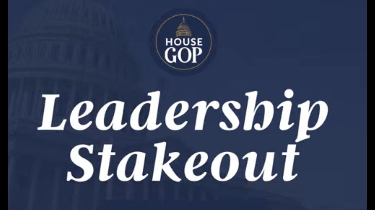 LIVE: House Republicans Leadership Stakeout
