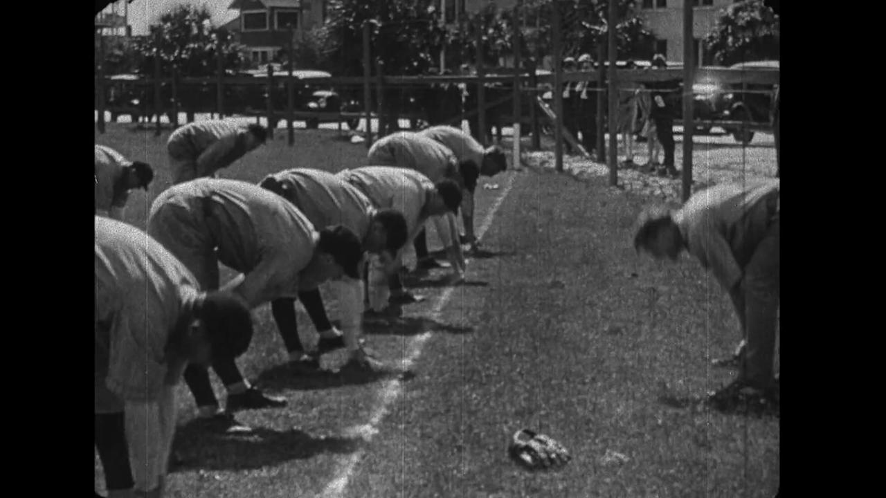 Babe Ruth In Training, Grantland Rice Sportlight (1929 Original Black & White Film)