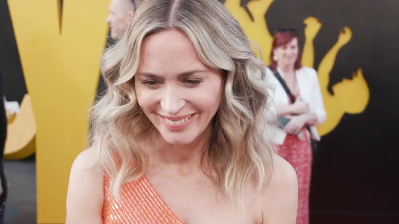 Emily Blunt Calls Stunt People the 'Unsung Heroes' of the Entertainment Industry at 'The Fall Guy' Premiere | THR Video