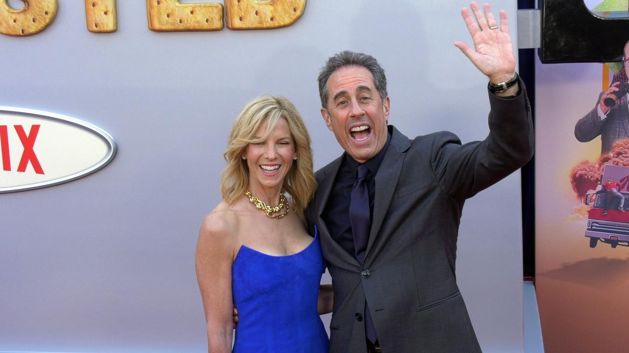 Jerry Seinfeld and Jessica Seinfeld attend Netflix's 'Unfrosted' red carpet premiere in Los Angeles