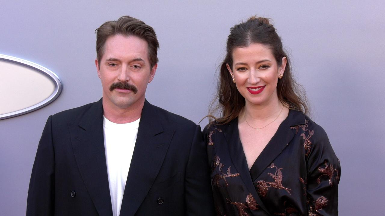Beck Bennett and Jessy Hodges attend Netflix's 'Unfrosted' red carpet premiere in Los Angeles