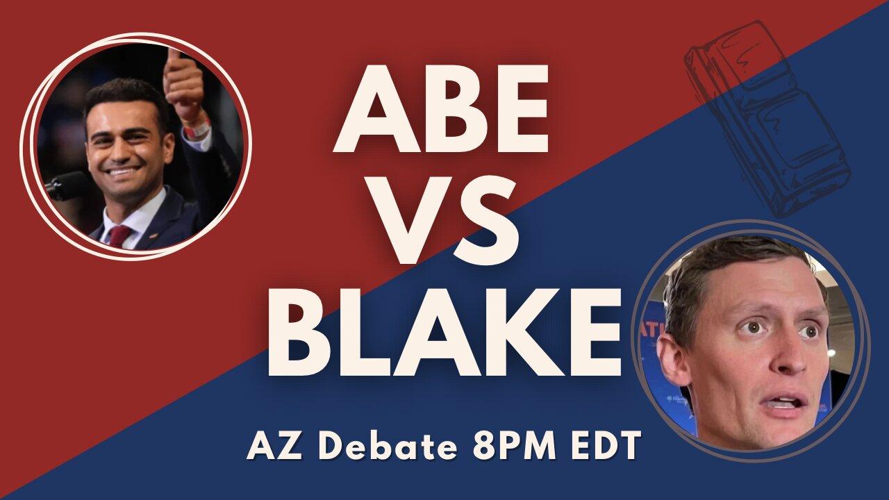 Live: Arizona District 8 Debate - Abe Hamadeh vs. Blake Masters