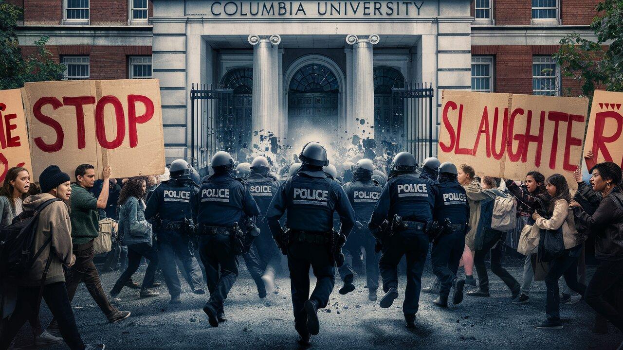 Columbia University: Live Coverage Of The Anti-Genocide Student Occupation & Police Siege