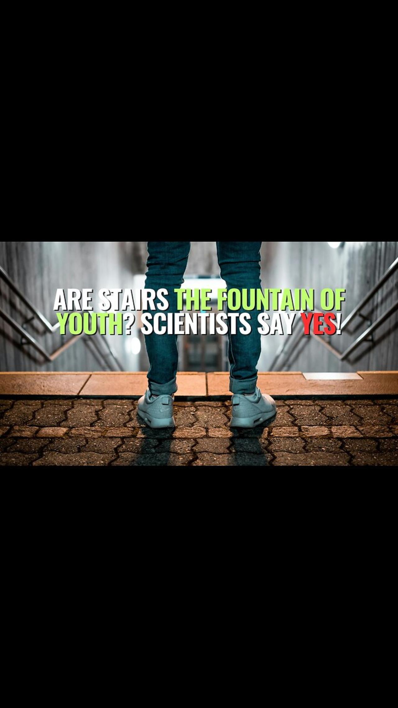 Are Stairs the Fountain of Youth? Scientists Say Yes!