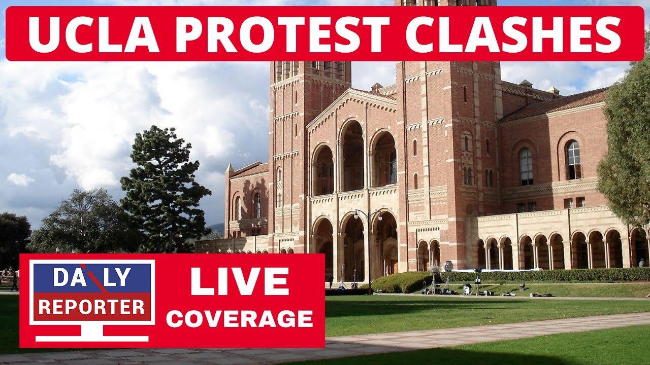 Clashes & Chaos at UCLA Protests - LIVE COVERAGE