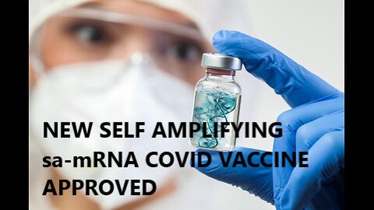 Shocking New Self-Amplifying sa-mRNA Covid Vaccine Approved Mass Production in Japan