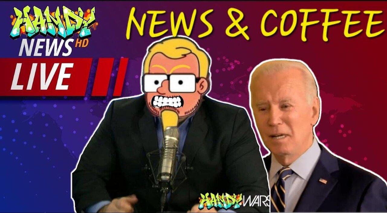 NEWS & COFFEE -A WILD NIGHT ON CAMPUS, ELECTION INTERFERENCE BILL, BIDEN ISSUED WARNING AND MORE