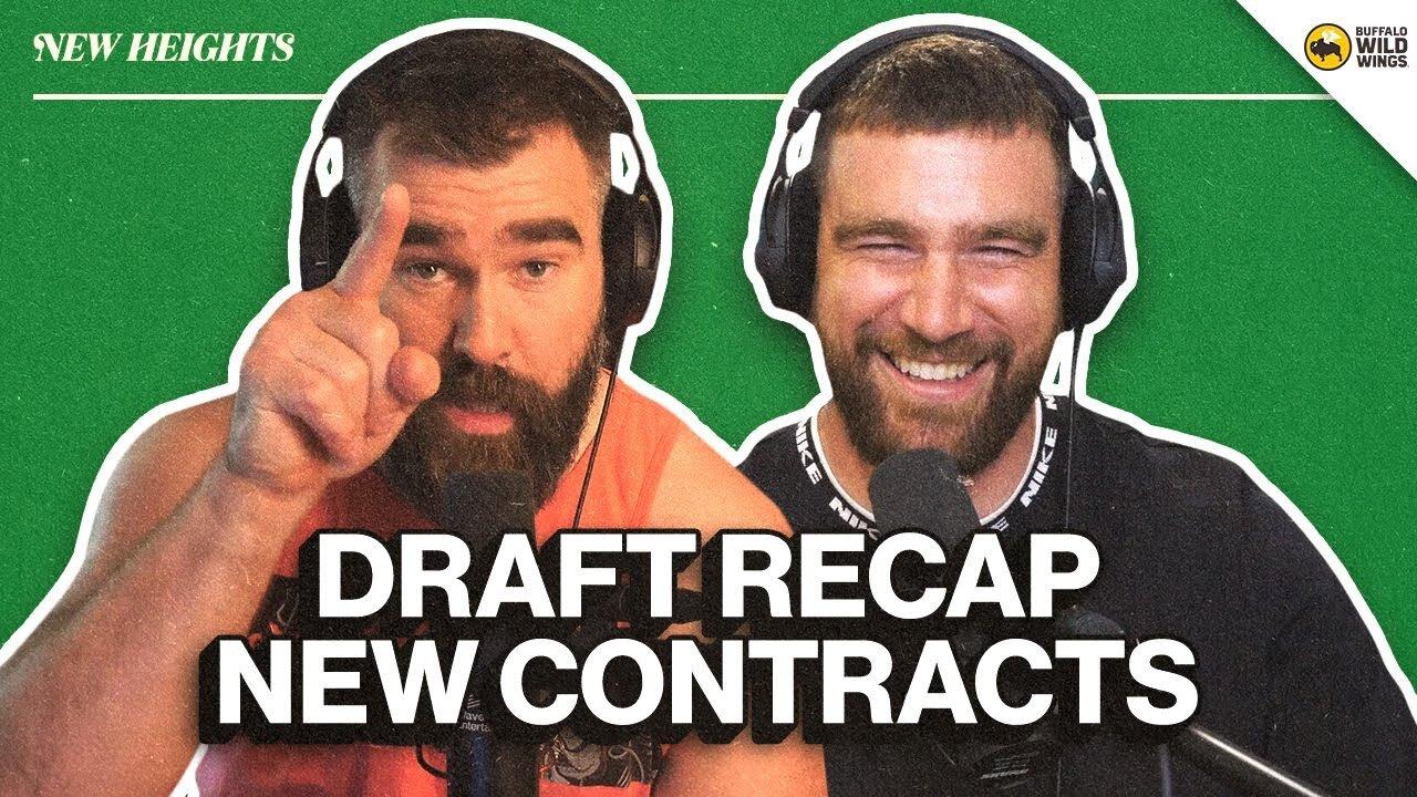 NFL Draft Reactions, Travis’ New Contract and Joe Burrow on Aliens