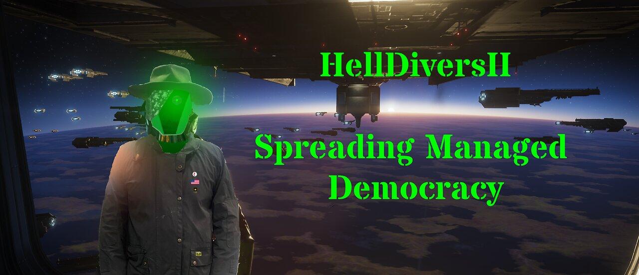 [HellDivers 2] Scavenger Protects Managed Democracy With The Crew