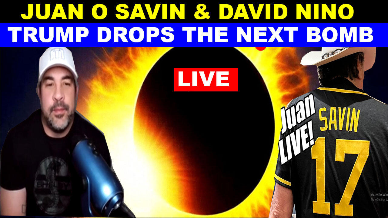 Juan O Savin & David Nino, SG Anon SHOCKING NEWS 05/02 🔴 TRUMP DROPS THE NEXT BOMB