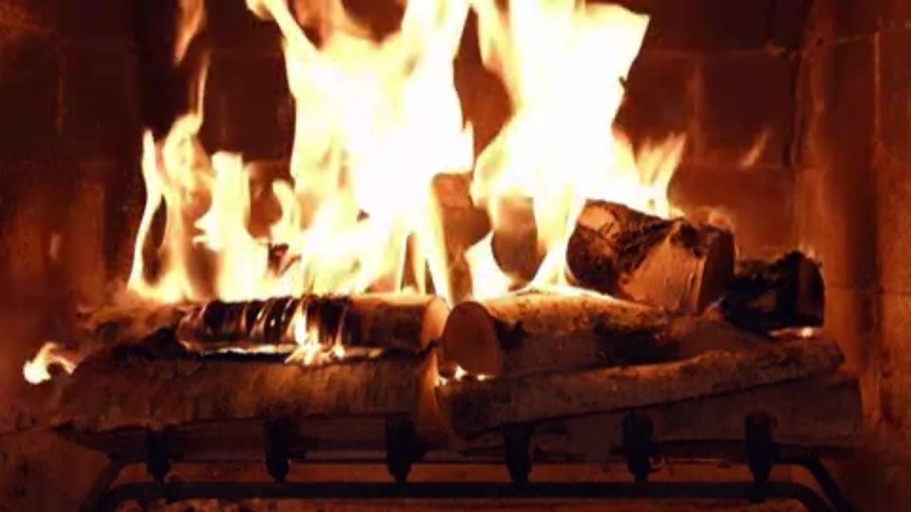 LIVE: Ambient Fireplace Sounds [1080p]