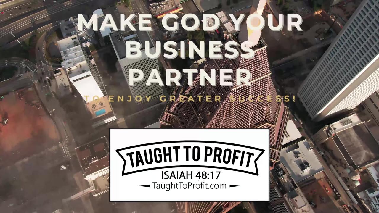 Make God Your Business Partner To Enjoy Greater Success!
