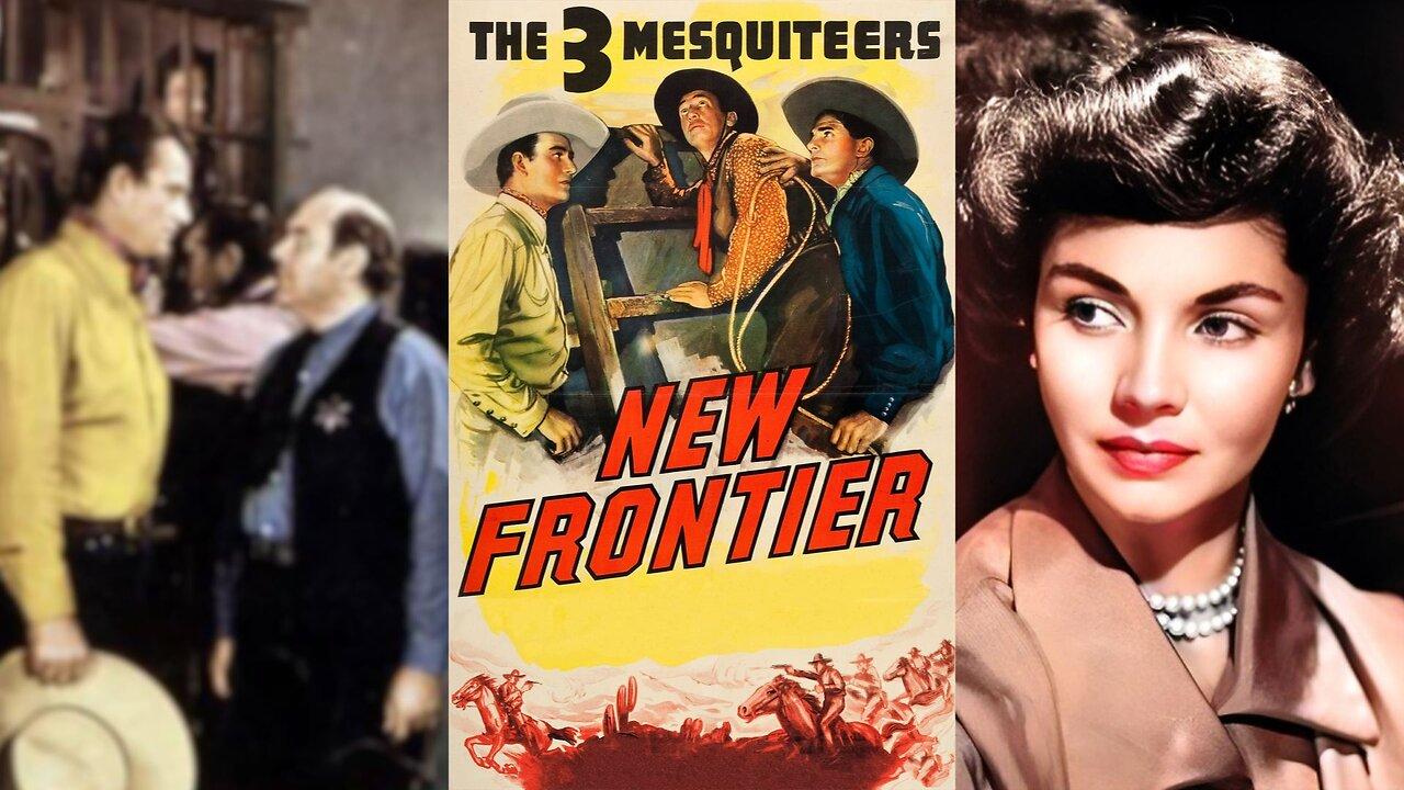 NEW FRONTIER aka Frontier Horizon (1939) John Wayne, Ray Corrigan & Jennifer Jones | Western | COLORIZED