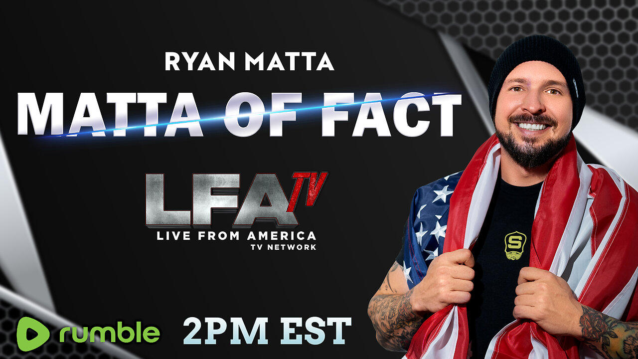 THE KING OF ISREAL JUST BANNED THE BIBLE IN AMERICA | MATTA OF FACT 5.2.24 2pm EST