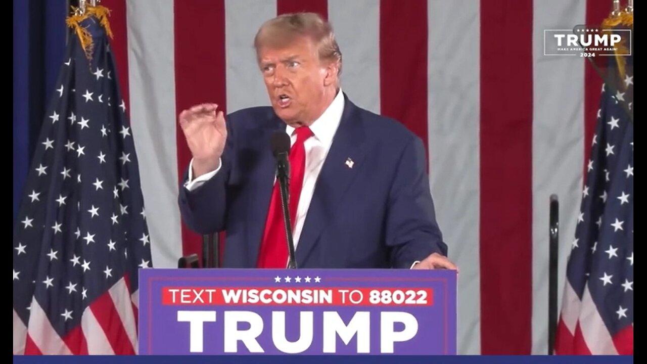 Trump Rally in Michigan / Wisconsin: President Trump Speaks in Freeland, MI / Waukesha, WI (May 1)