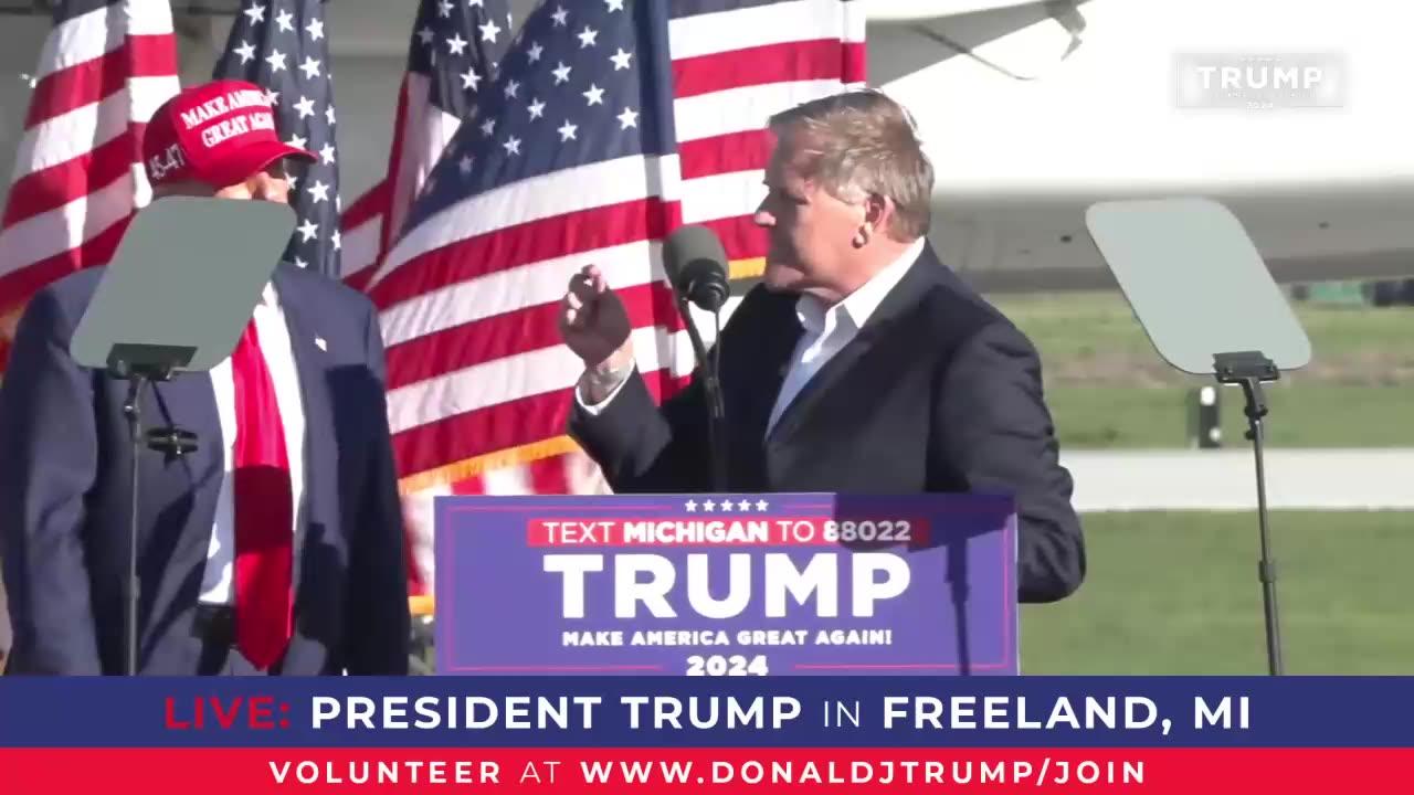 Trump Rally in Michigan: President Trump Speaks in Freeland, MI (May 1)