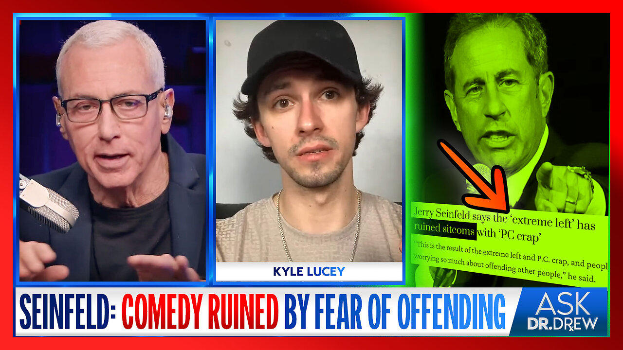 Jerry Seinfeld Says Modern Comedy Ruined By Fears Of "Offending Other People" w/ Kyle Lucey & Dr. Kat Lindley – 