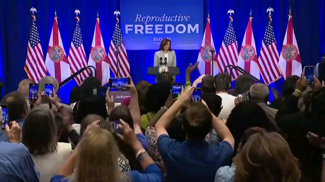 Kamala's big Florida speech lasted all of 13 minutes.