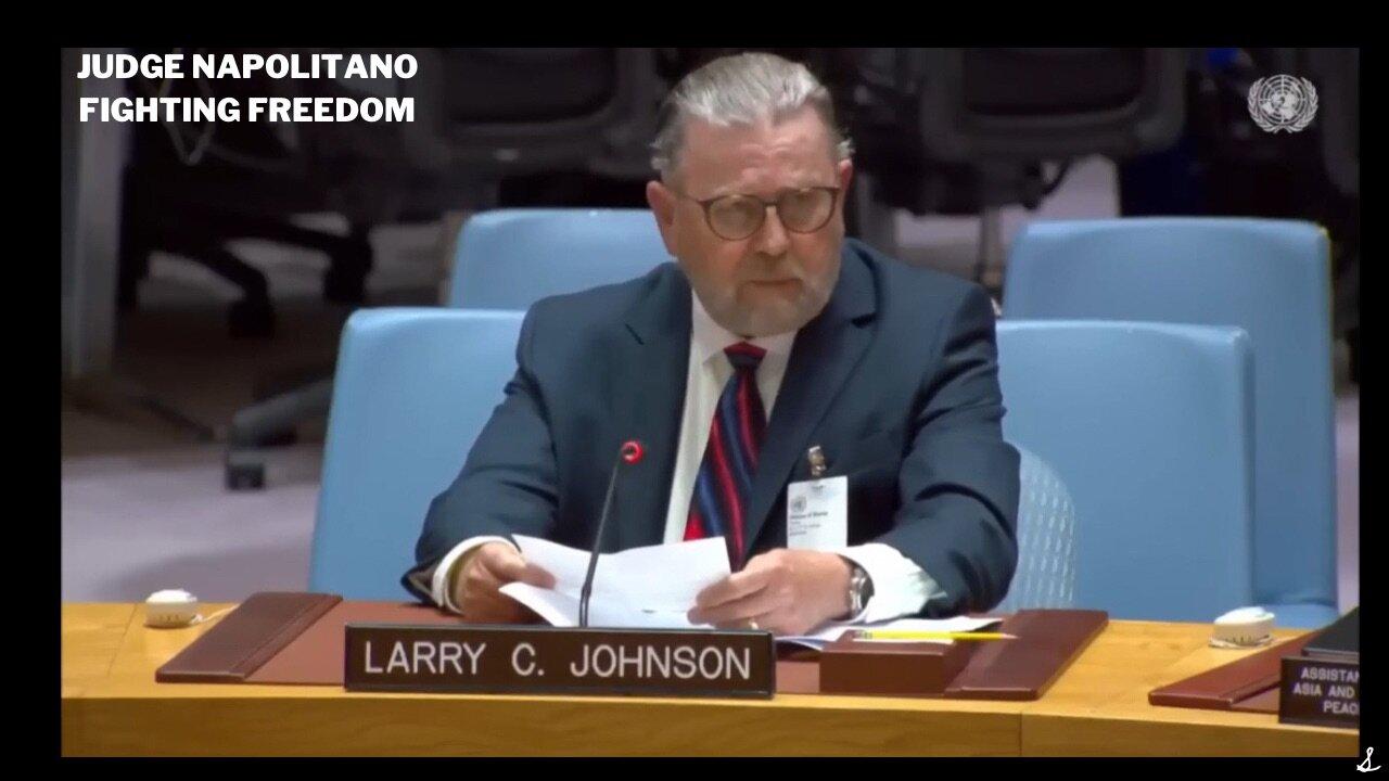 Judge Napolitano: Larry Johnson Briefing of the UNSC: Deciphering the Nord Stream Pipeline Sabotage.