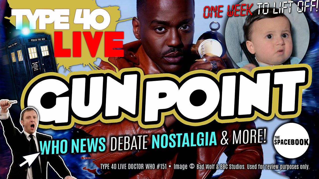 DOCTOR WHO - Type 40 LIVE: GUN POINT - New Sonic | Ncuti Gatwa | The Master **BRAND NEW!!**