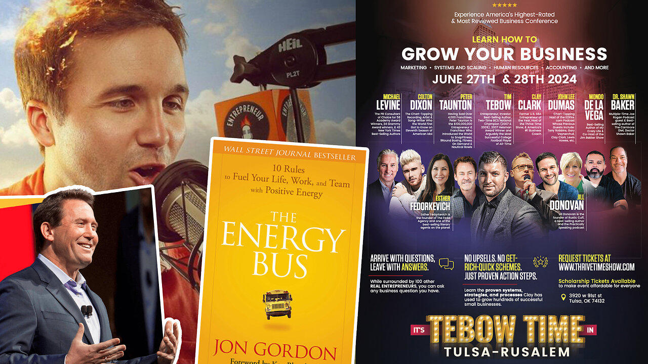 The Energy Bus | 10 Rules to Fuel Your Life, Work & Team with Positive Energy + Celebrating the 20X Growth of White Glove Au