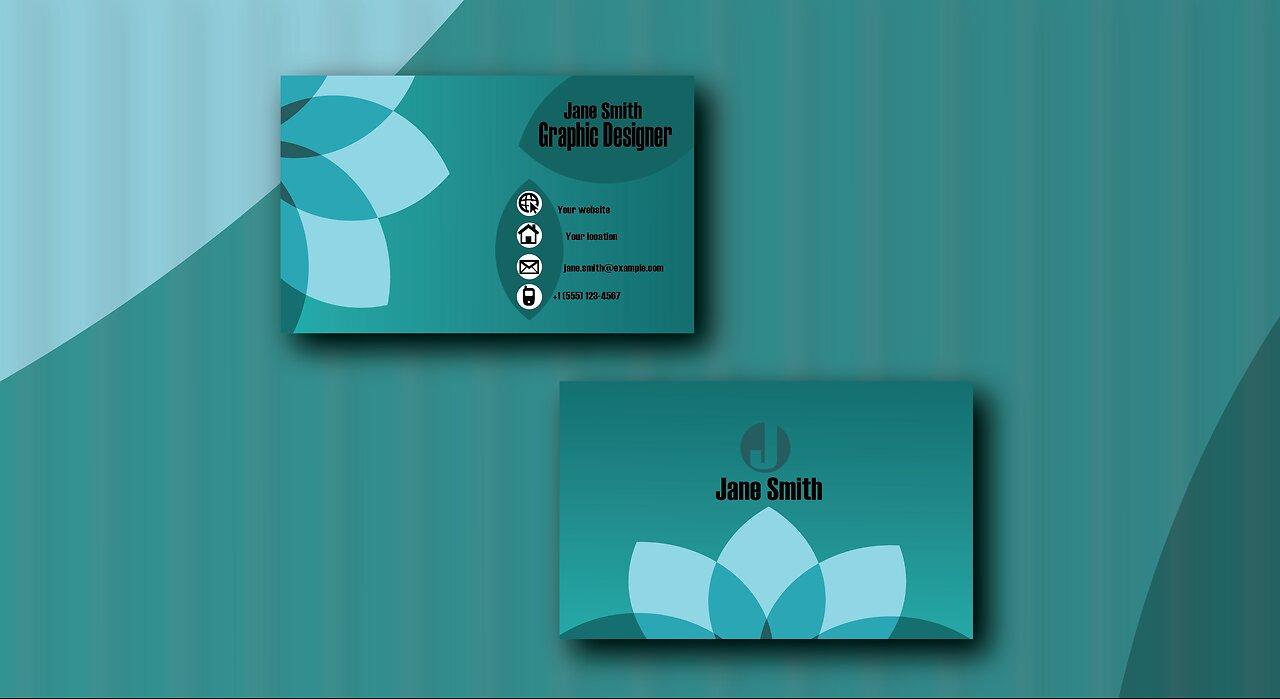 Natural visiting card💳