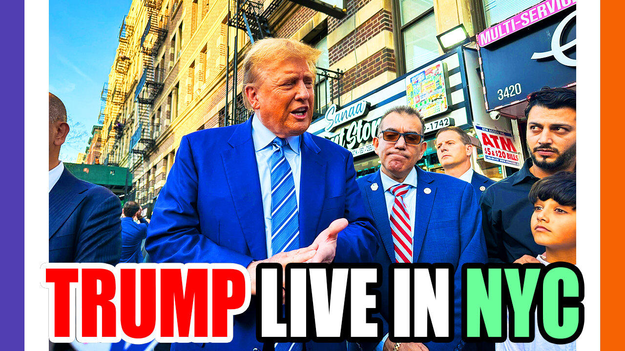 🔴LIVE: Trump Speaks Live From NYC followed by FULL SHOW 🟠⚪🟣