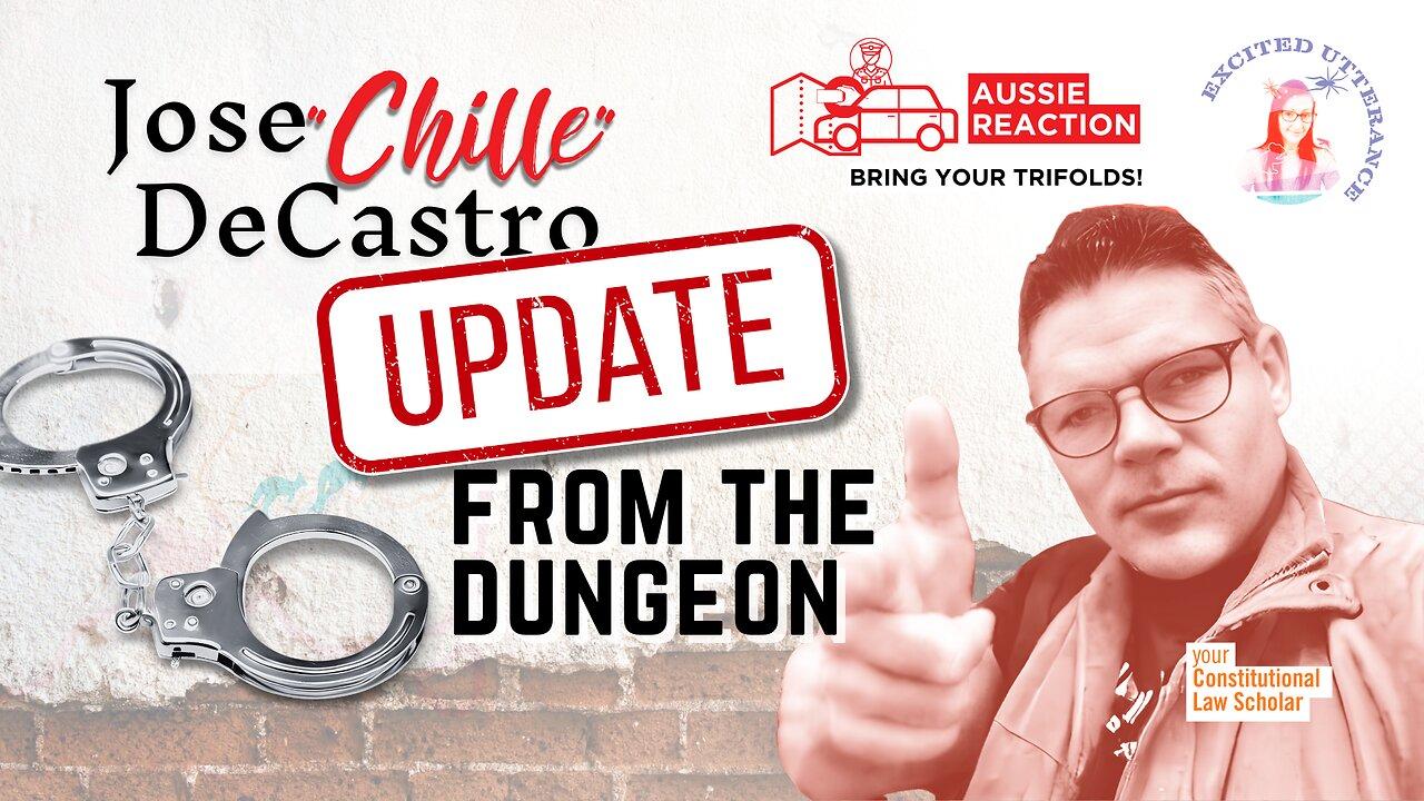 Chille DeCastro Update from the Dungeon - Torture cuffs and tears of pain 😿