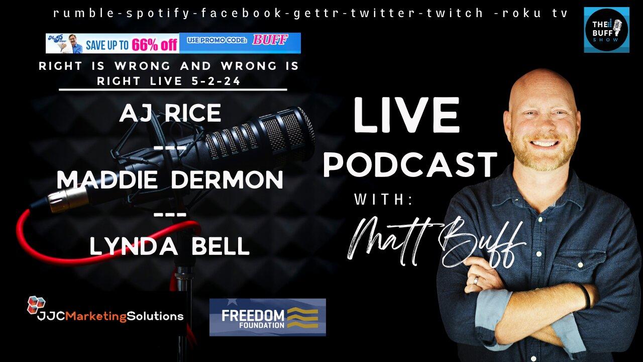 Right is Wrong and Wrong is Right LIVE 5-2-24