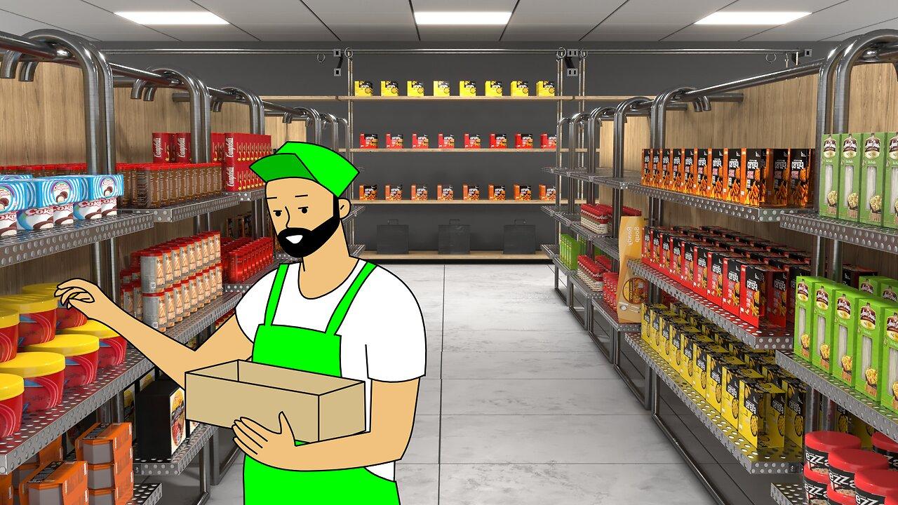 [Supermarket Simulator] Our New Hires; Shane and Sam (5)