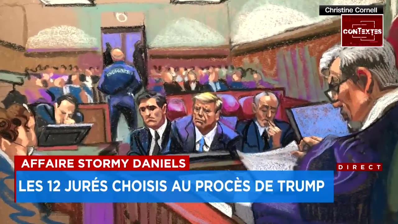 Affaires Stormy Daniels: les 12 jurés choisis au procès Trump - Explications, 17h
