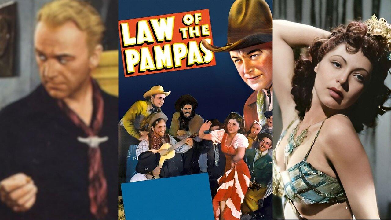 LAW OF THE PAMPAS (1939) William Boyd, Russell Hayden & Steffi Duna | Western | B&W