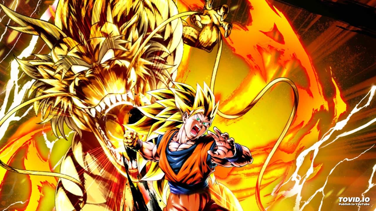 Dragon Ball Z Dokkan Battle AGL Super Saiyan 3 Goku Angel Active Skill OST Extended