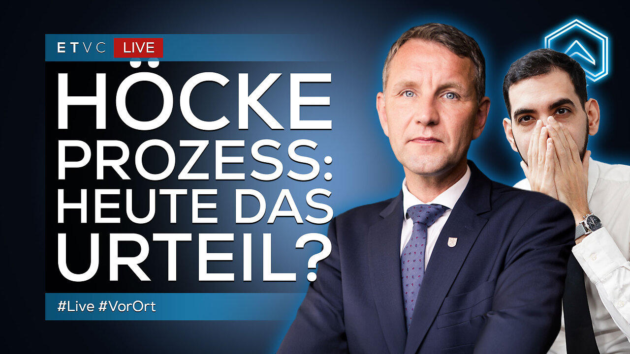 🟥 LIVE | HÖCKE-PROZESS in Halle: Kommt heute das URTEIL? | Wir sind #VorOrt