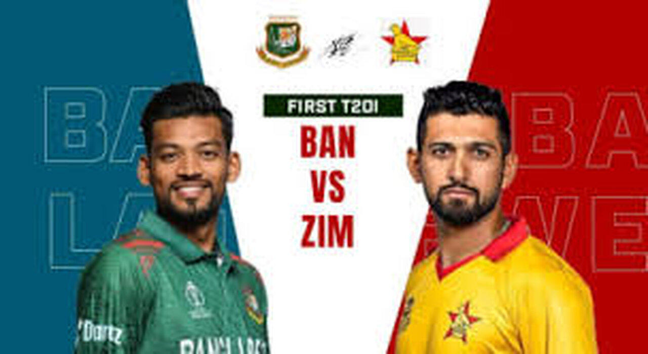 Bangladesh vs Zimbabwe, 1st T20I - Live Cricket
