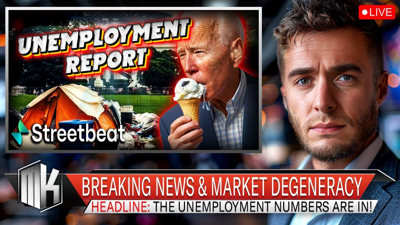 College Chaos Persists, New Unemployment Report & Live Trading || The MK Show