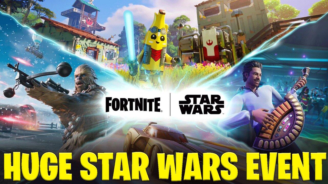 Fortnites Massive Star Wars Event & New Update