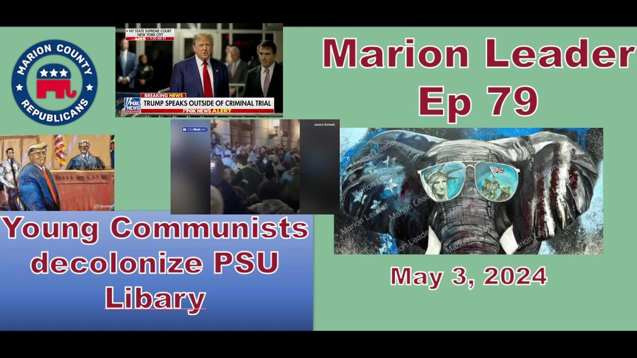 Marion Leader Ep 79 Young Communists in Action and Tina dumps Amiee, sort of.