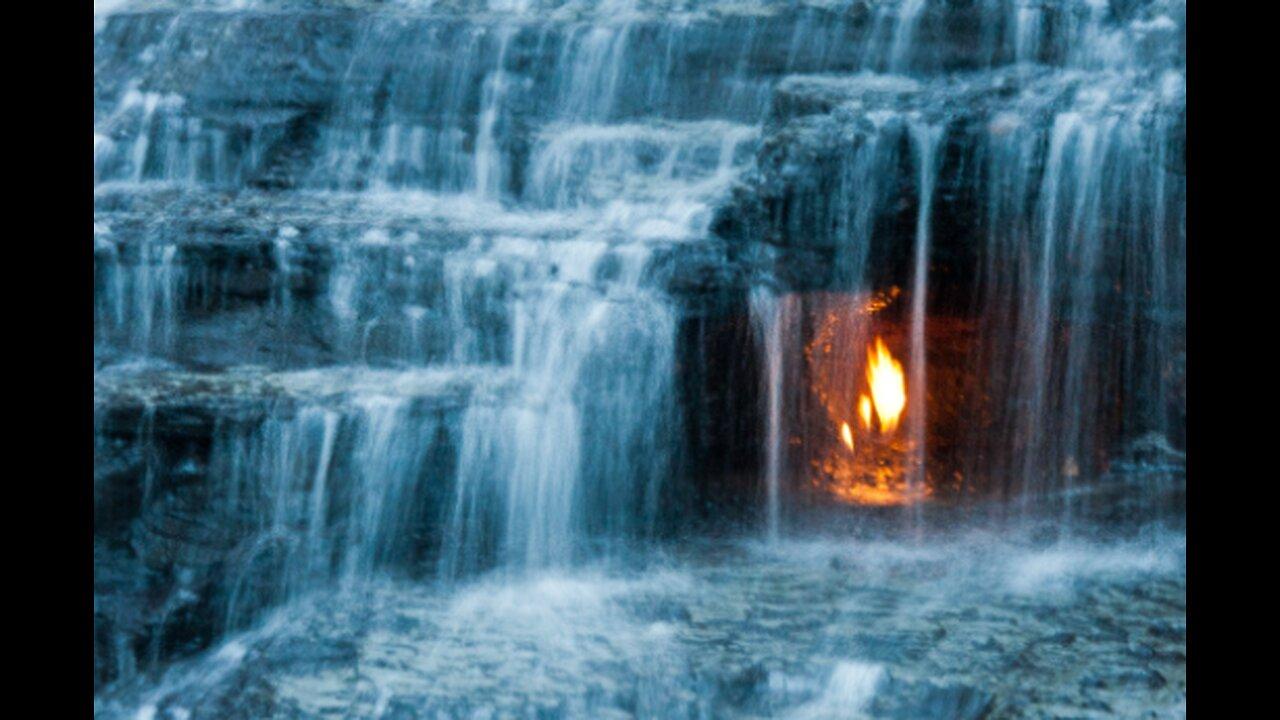 FRIDAY FUN - EARTH'S TREATS INCLUDES 10 ETERNAL FLAMES, INCLUDING DOOR TO HELL & ONE IN A WATERFALL