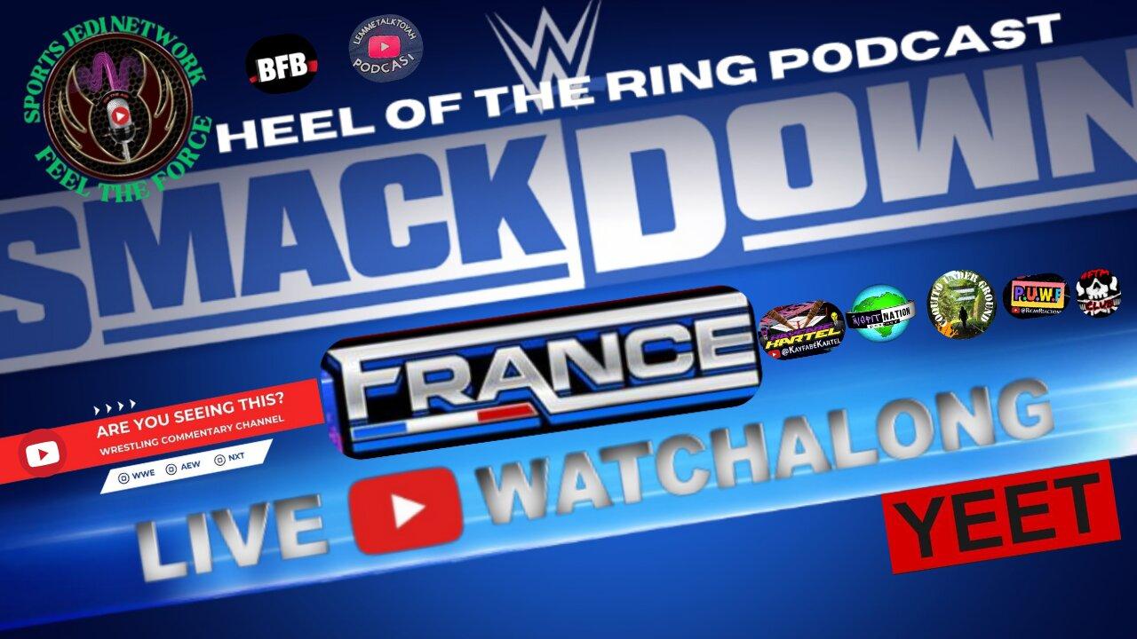 WATCH ALONG LIVE WWE FRIDAY NIGHT SMACKDOWN – Backlash Go-Home Show-  in Léon, France